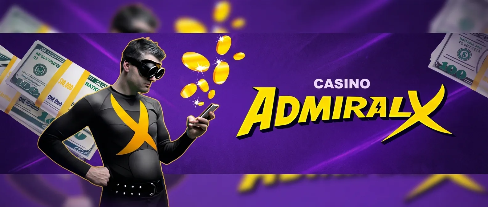 Admiral X казино баннер