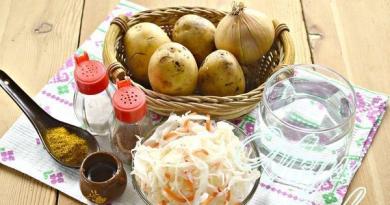 Рецепт тушеной квашеной капусты с картошкой